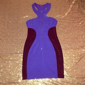 Mini clubbing dress.